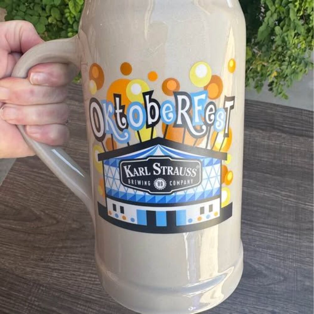 Karl Strauss Oktoberfest Beer Stein Party Like It’s 1810